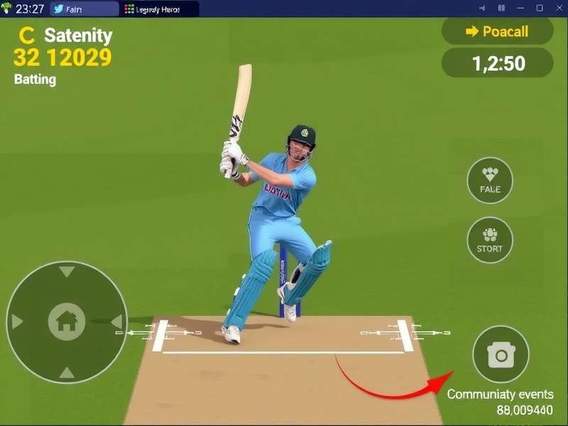 Cricket Legendary Hero Gameplay
